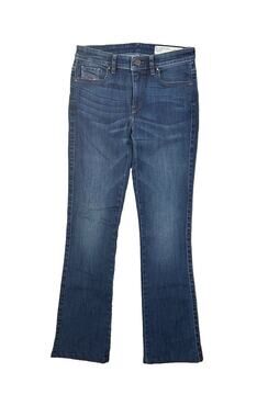 Diesel Women’s Doris-B Super Slim Bootcut Blue Denim Jeans Size 27 Made In USA